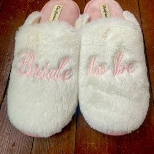 Bride To Be Slippers
